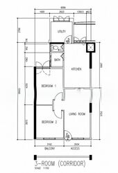 Blk 6 Marsiling Gardens (Woodlands), HDB 3 Rooms #575871031